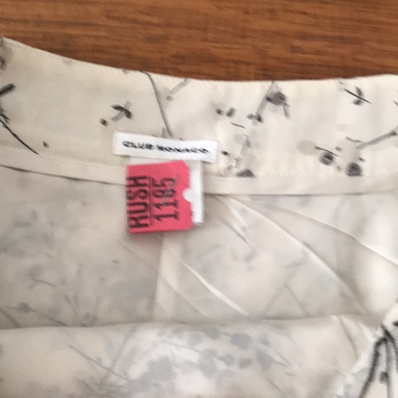 Club Monaco Silk Tiered Ruffle Skirt - Picture 2 of 7